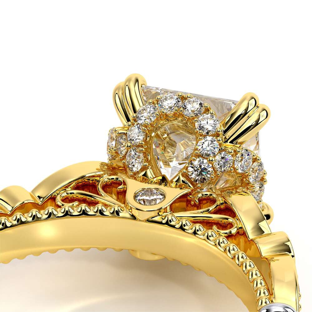 Parisian-151p-18k Yellow Gold Princess