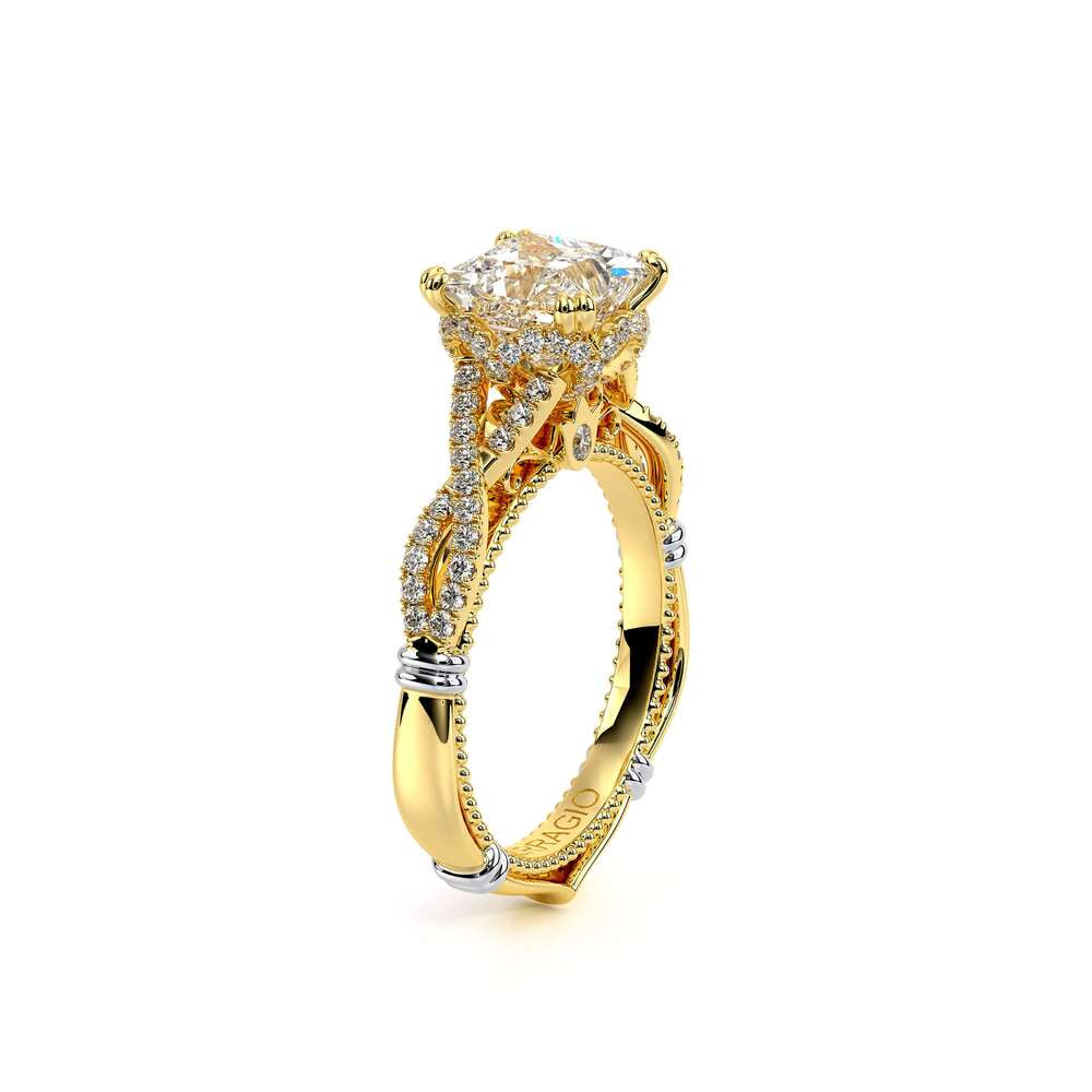 Parisian-153p-18k Yellow Gold Princess