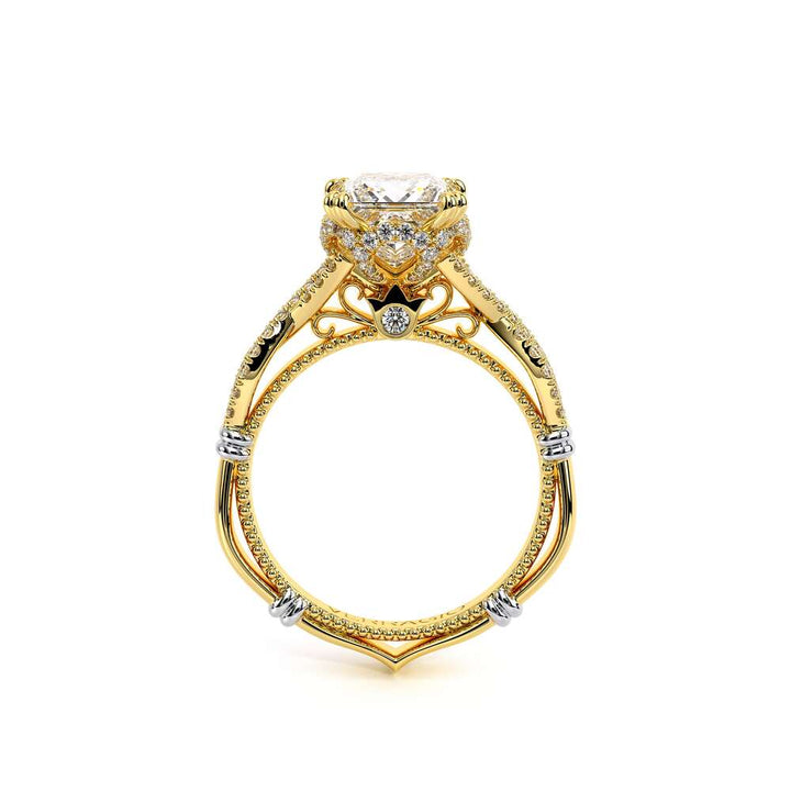 Parisian-153p-18k Yellow Gold Princess