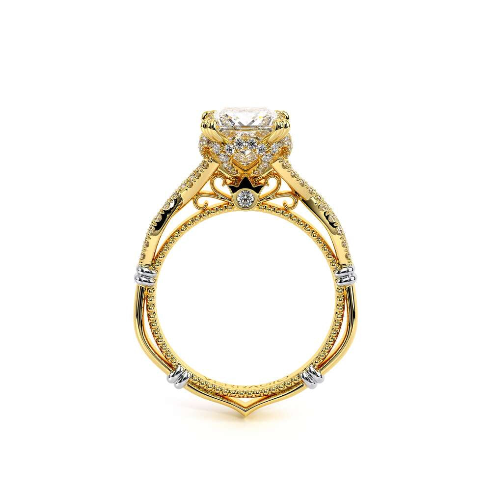 Parisian-153p-14k Yellow Gold Princess