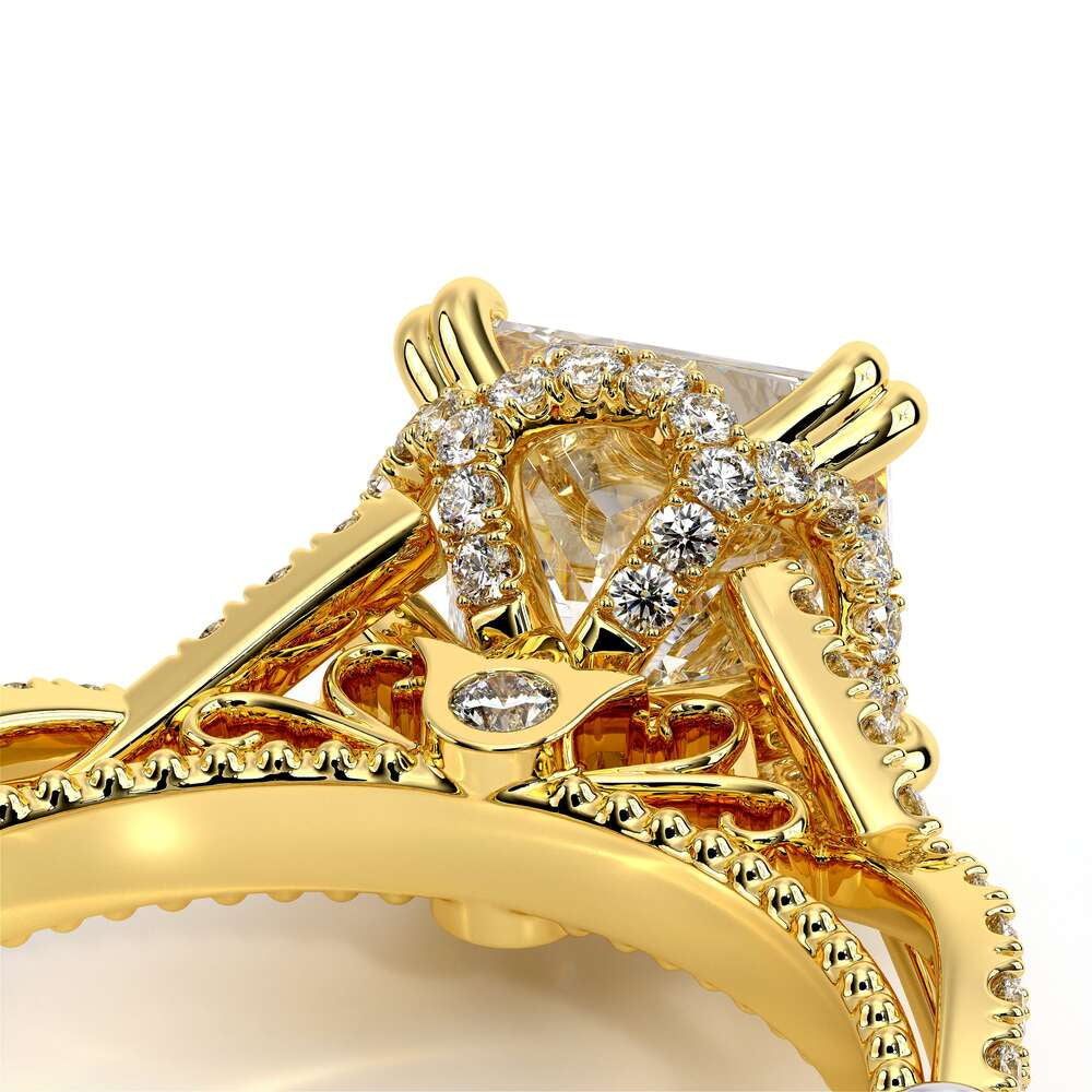 Parisian-153p-14k Yellow Gold Princess