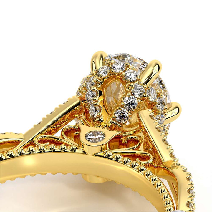 Parisian-153ov-18k Yellow Gold Oval