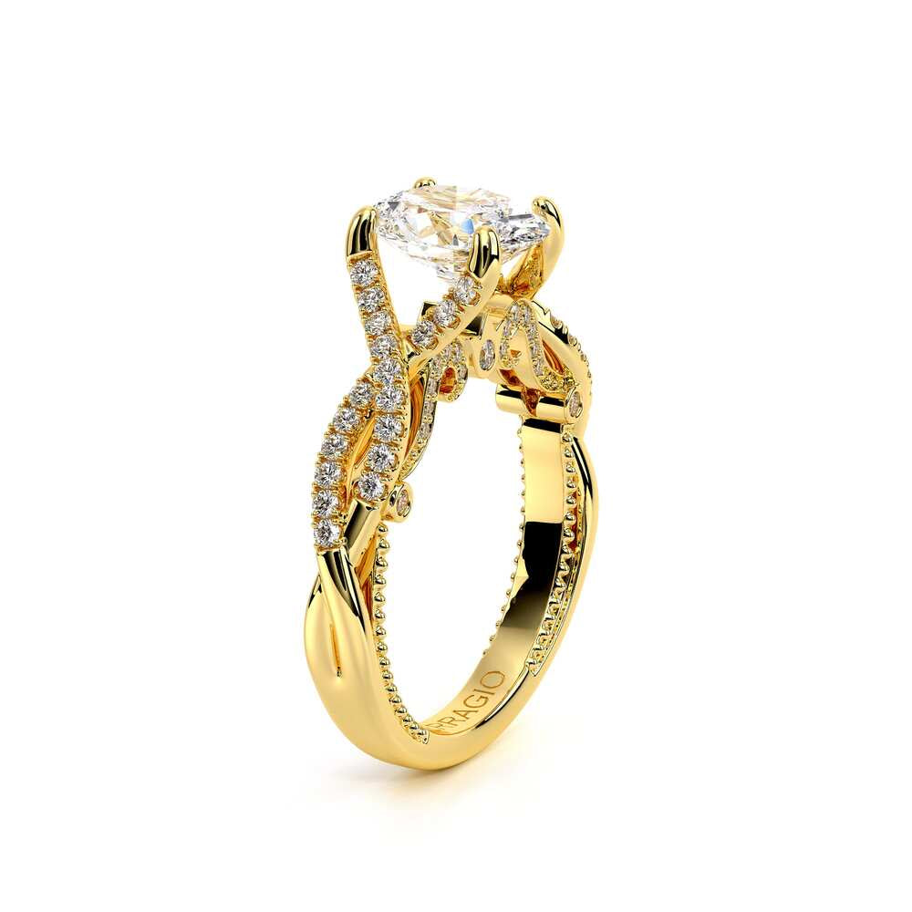 Insignia-7060ov-18k Yellow Gold Oval