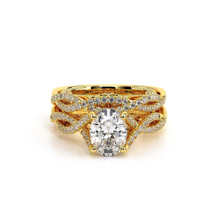 Insignia-7060ov-18k Yellow Gold Oval