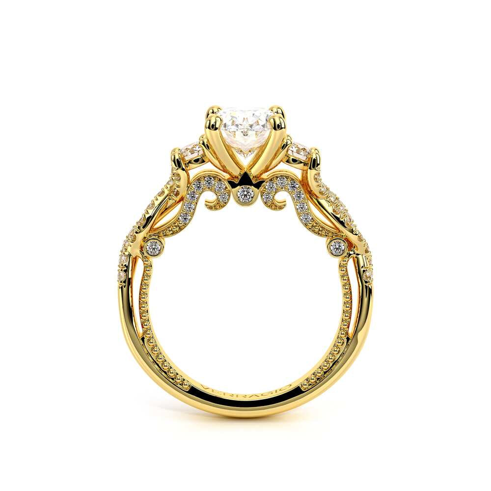 Insignia-7074ov-18k Yellow Gold Oval