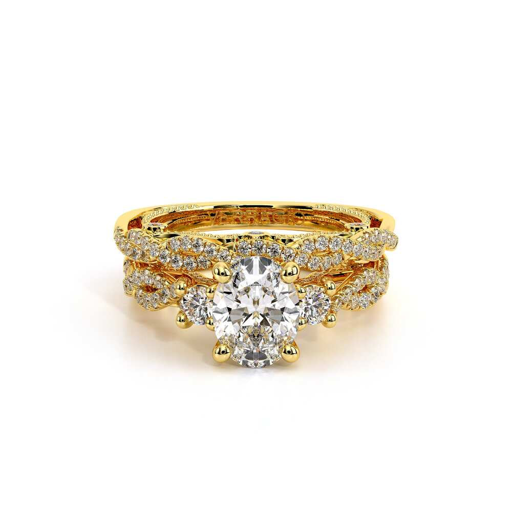 Insignia-7074ov-18k Yellow Gold Oval