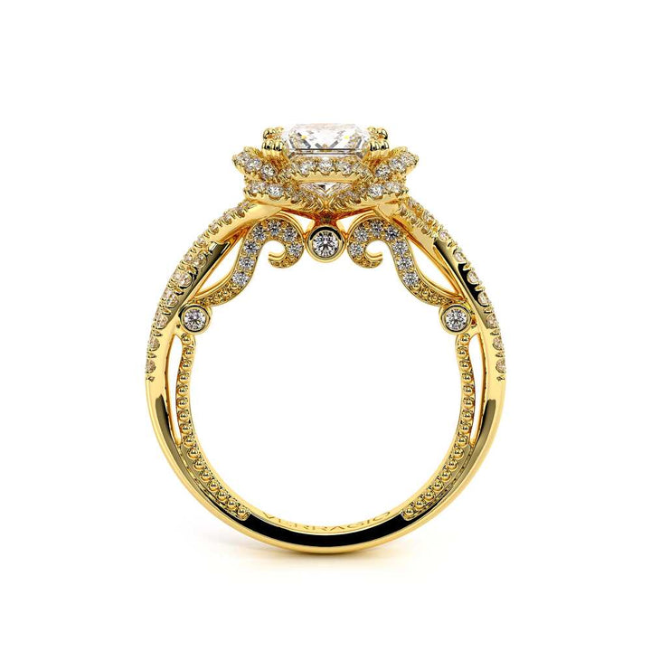 Insignia-7087p-18k Yellow Gold Princess
