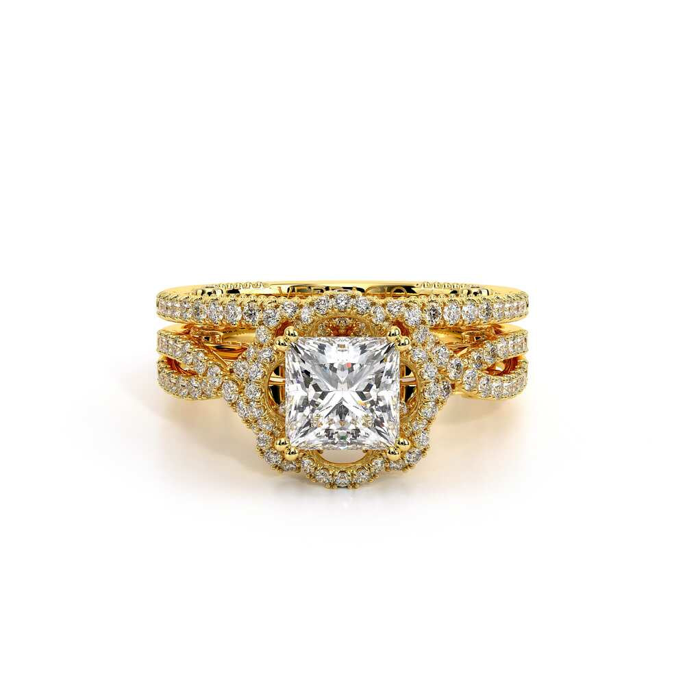Insignia-7087p-18k Yellow Gold Princess