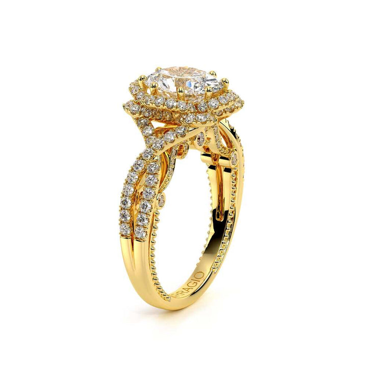 Insignia-7087ov-18k Yellow Gold Oval