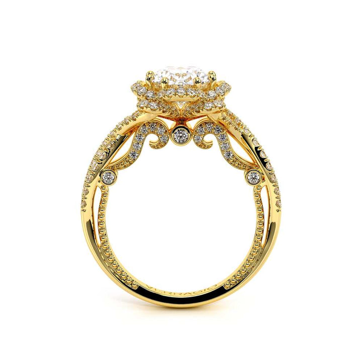 Insignia-7087ov-18k Yellow Gold Oval