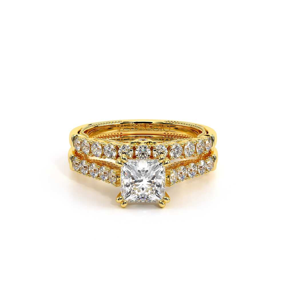 Insignia-7097p-18k Yellow Gold Princess