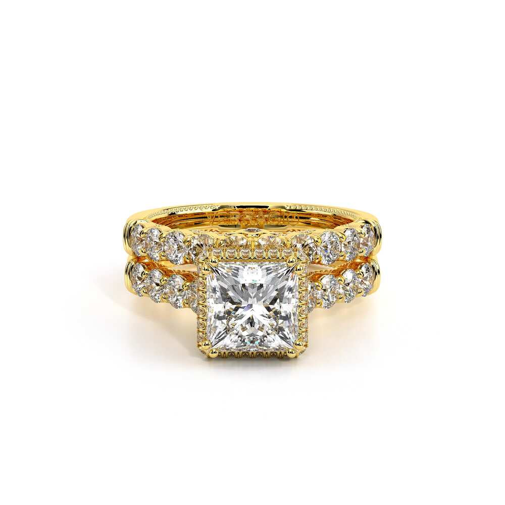 Insignia-7100p-18k Yellow Gold Princess