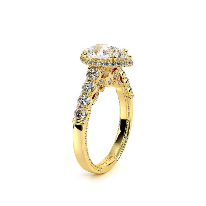 Insignia-7100pear-18k Yellow Gold Pear