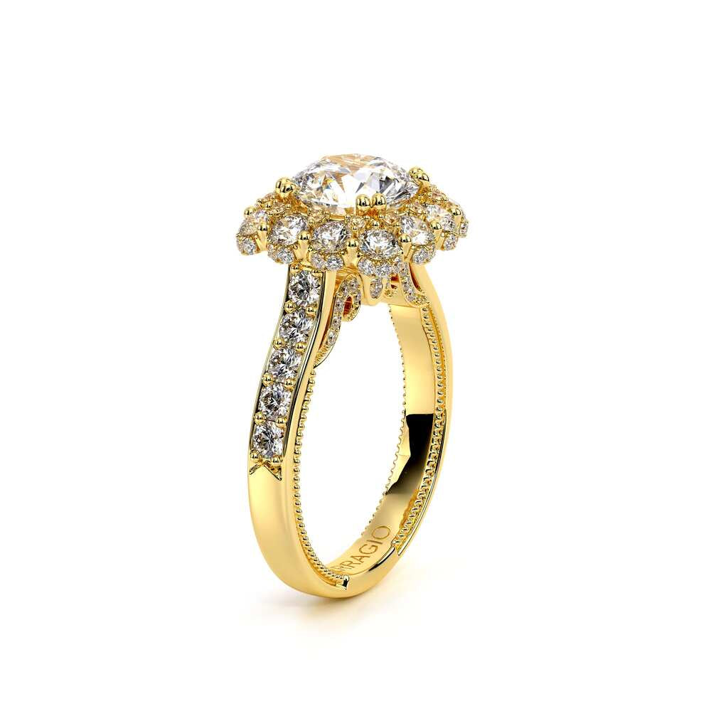 Insignia-7106cu-18k Yellow Gold Cushion
