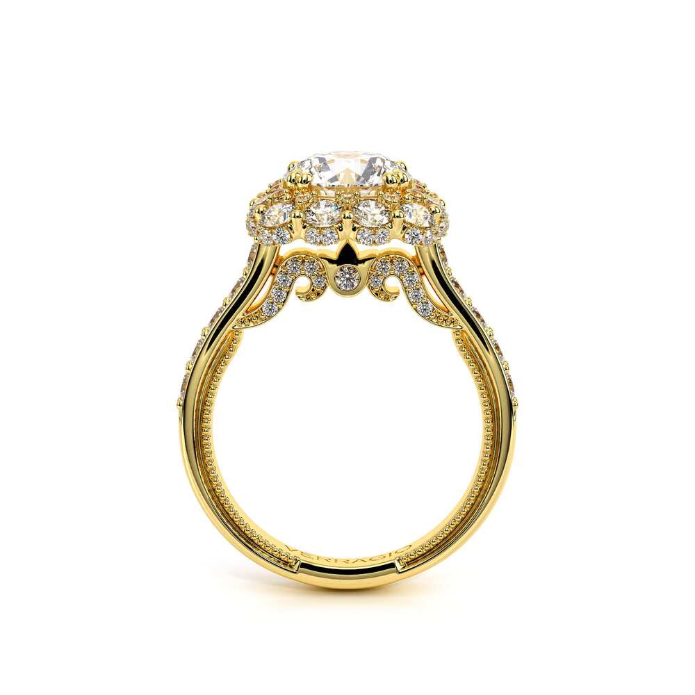 Insignia-7106cu-18k Yellow Gold Cushion