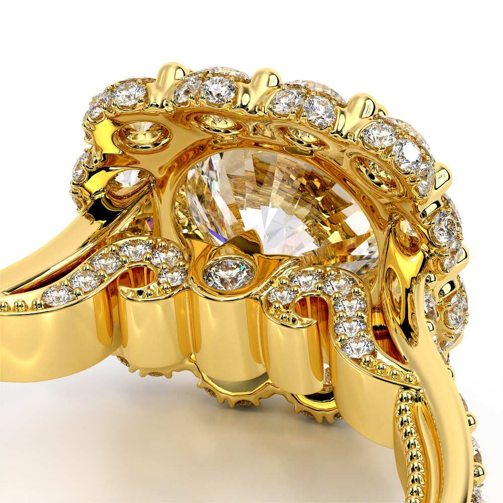 Insignia-7106cu-18k Yellow Gold Cushion