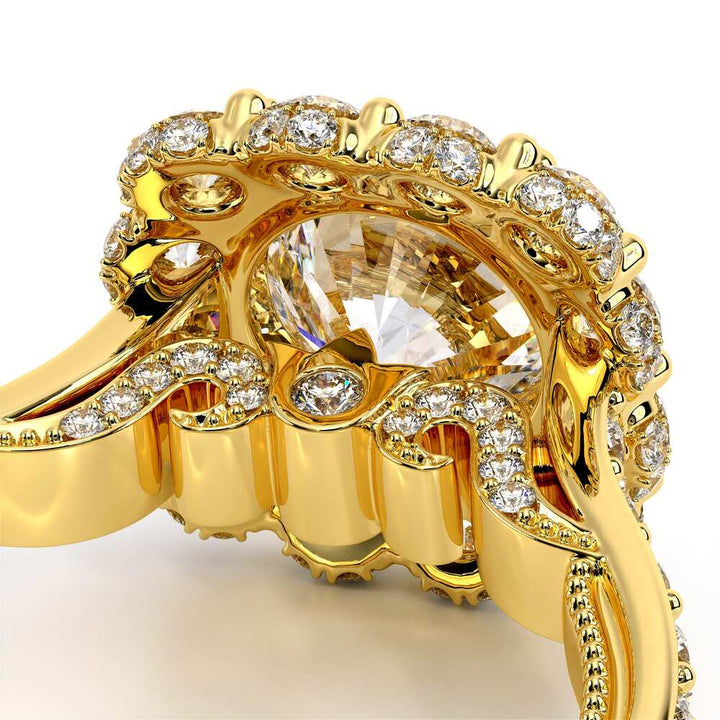 Insignia-7106cu-18k Yellow Gold Cushion