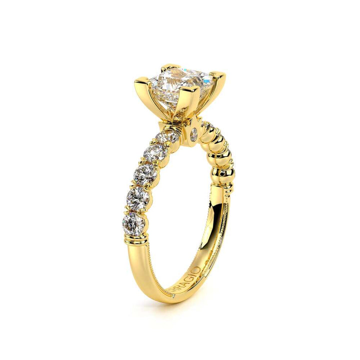 Renaissance-950P27-18K Yellow Gold Princess