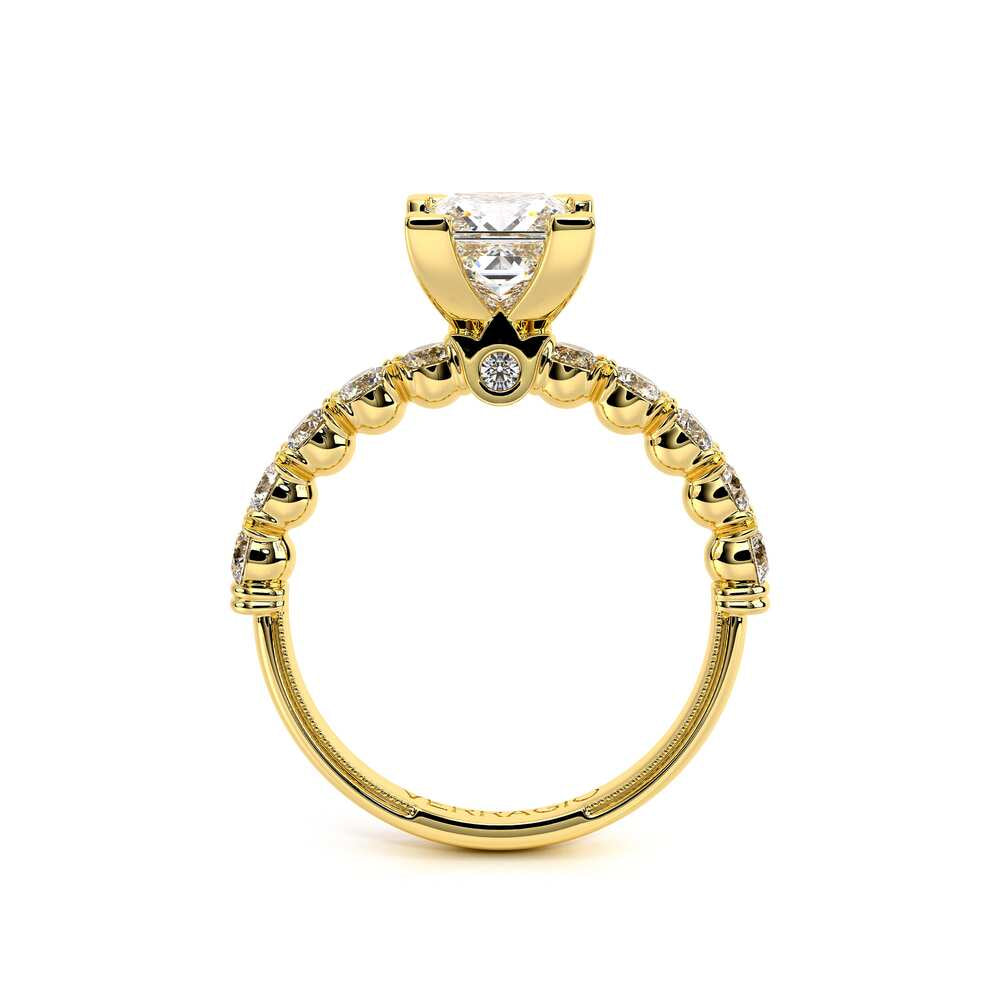 Renaissance-950P27-14K Yellow Gold Princess