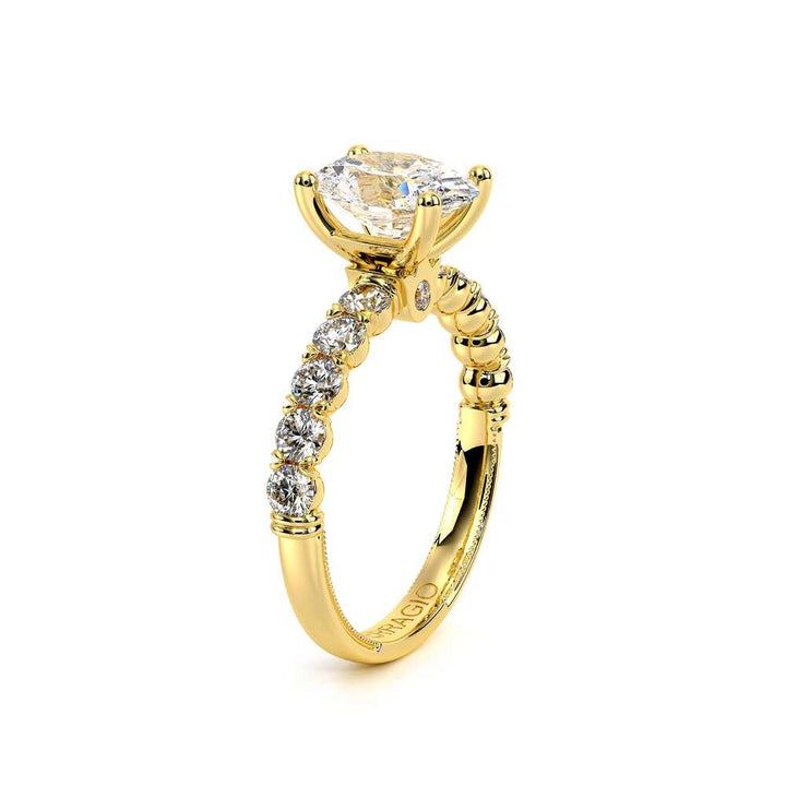 Renaissance-950OV27-14K Yellow Gold Oval