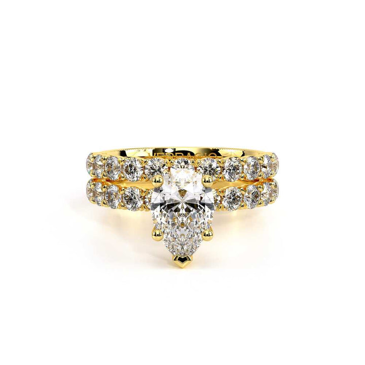 Renaissance-950PEAR27-14K Yellow Gold Pear