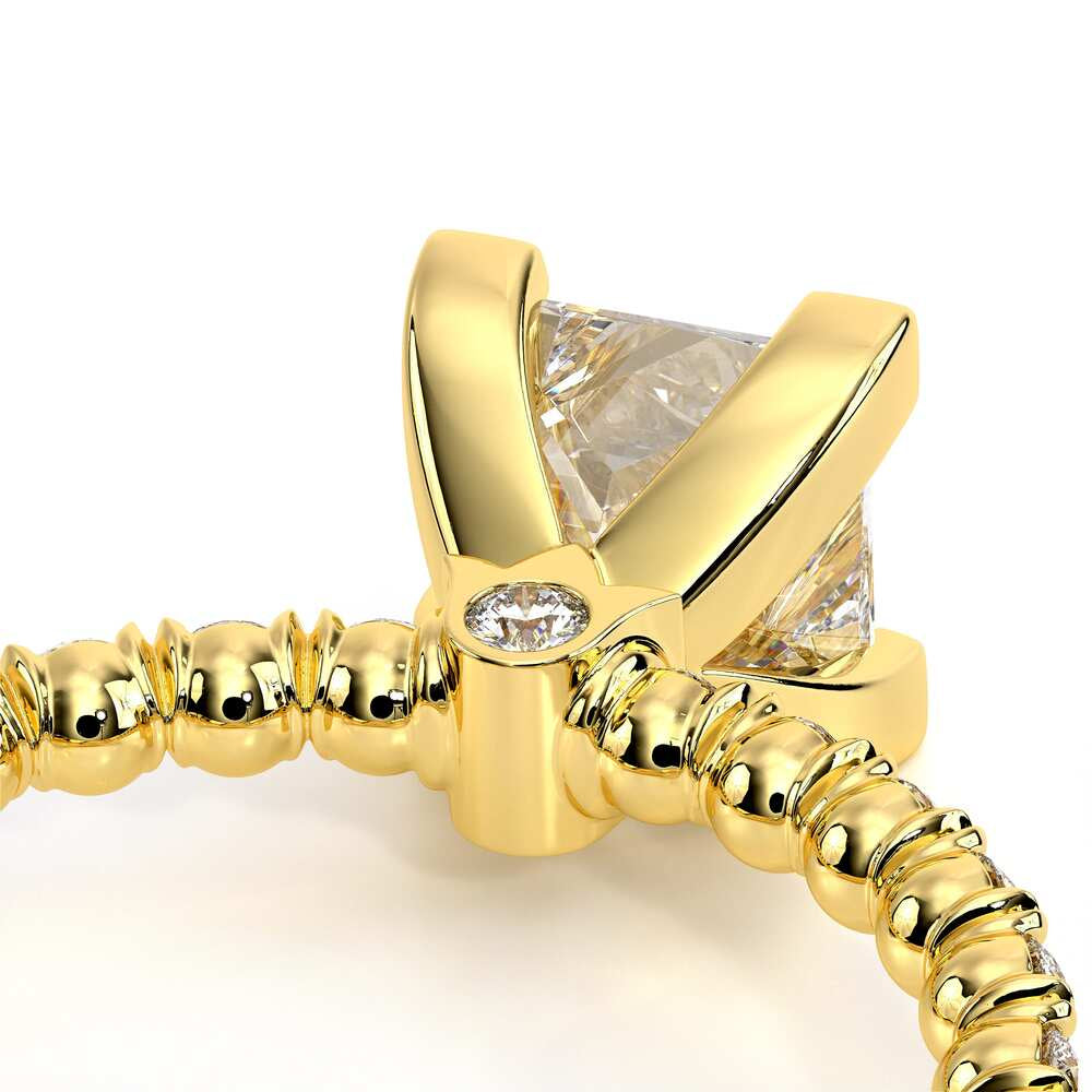 Renaissance-950P20-18K Yellow Gold Princess