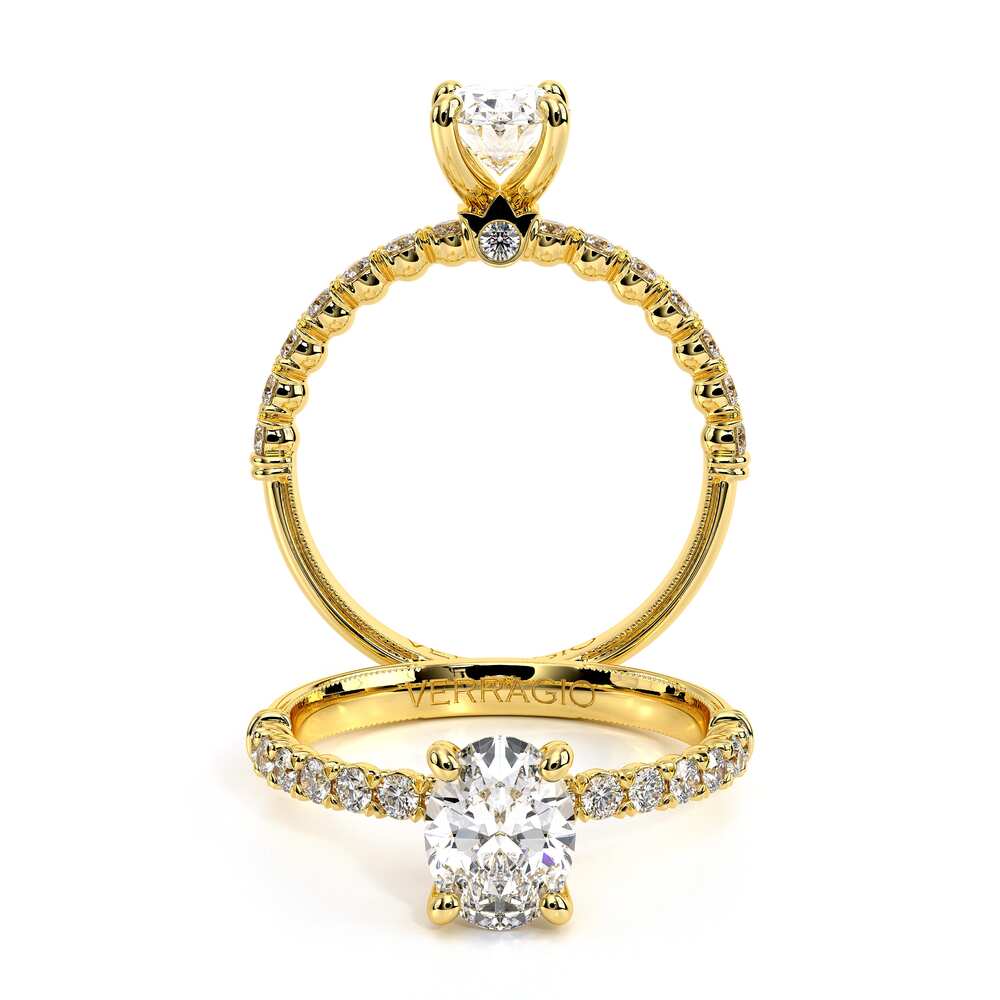 Renaissance-950OV20-18K Yellow Gold Oval