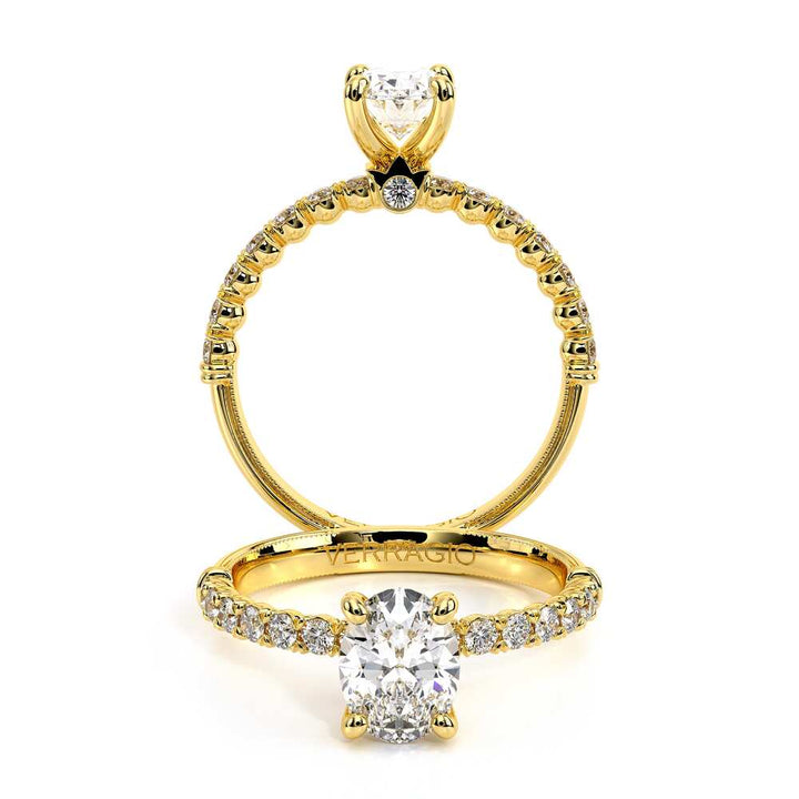 Renaissance-950OV20-18K Yellow Gold Oval