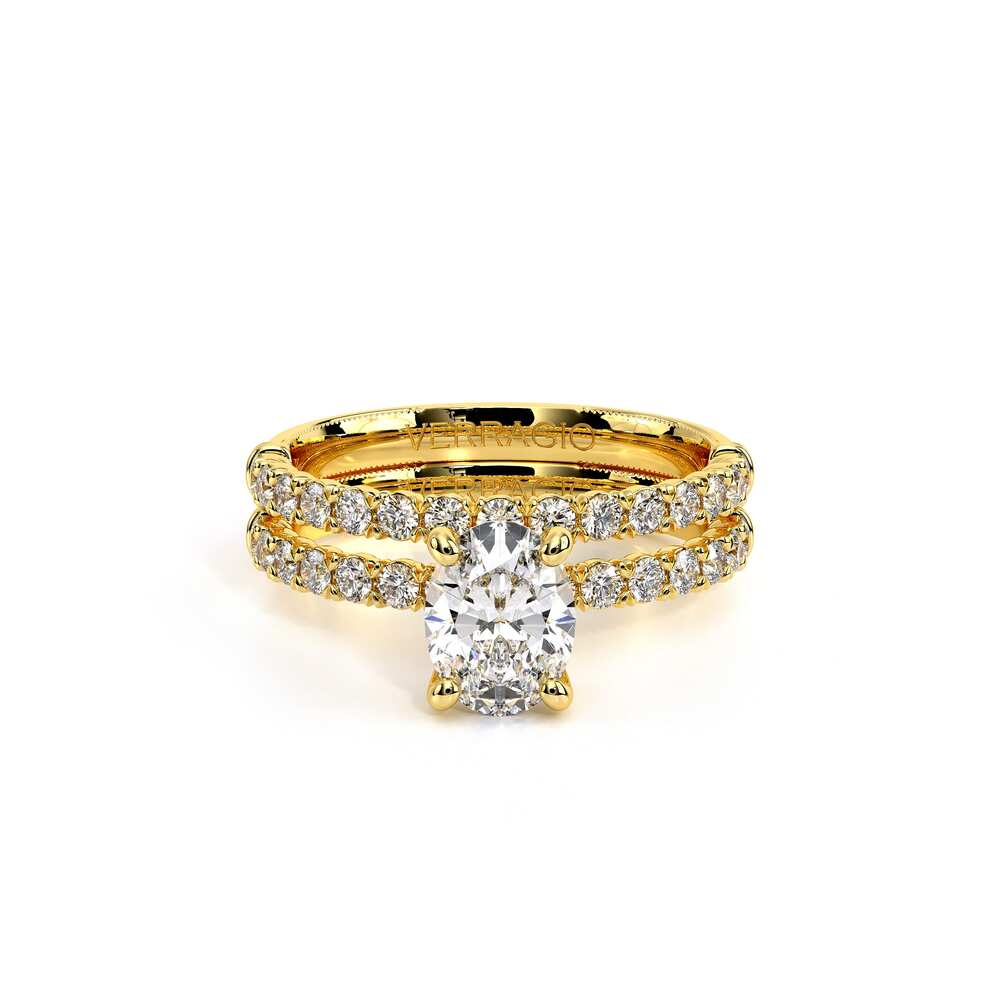Renaissance-950OV20-18K Yellow Gold Oval