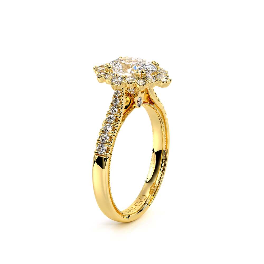 Renaissance-982ov-18k Yellow Gold Oval