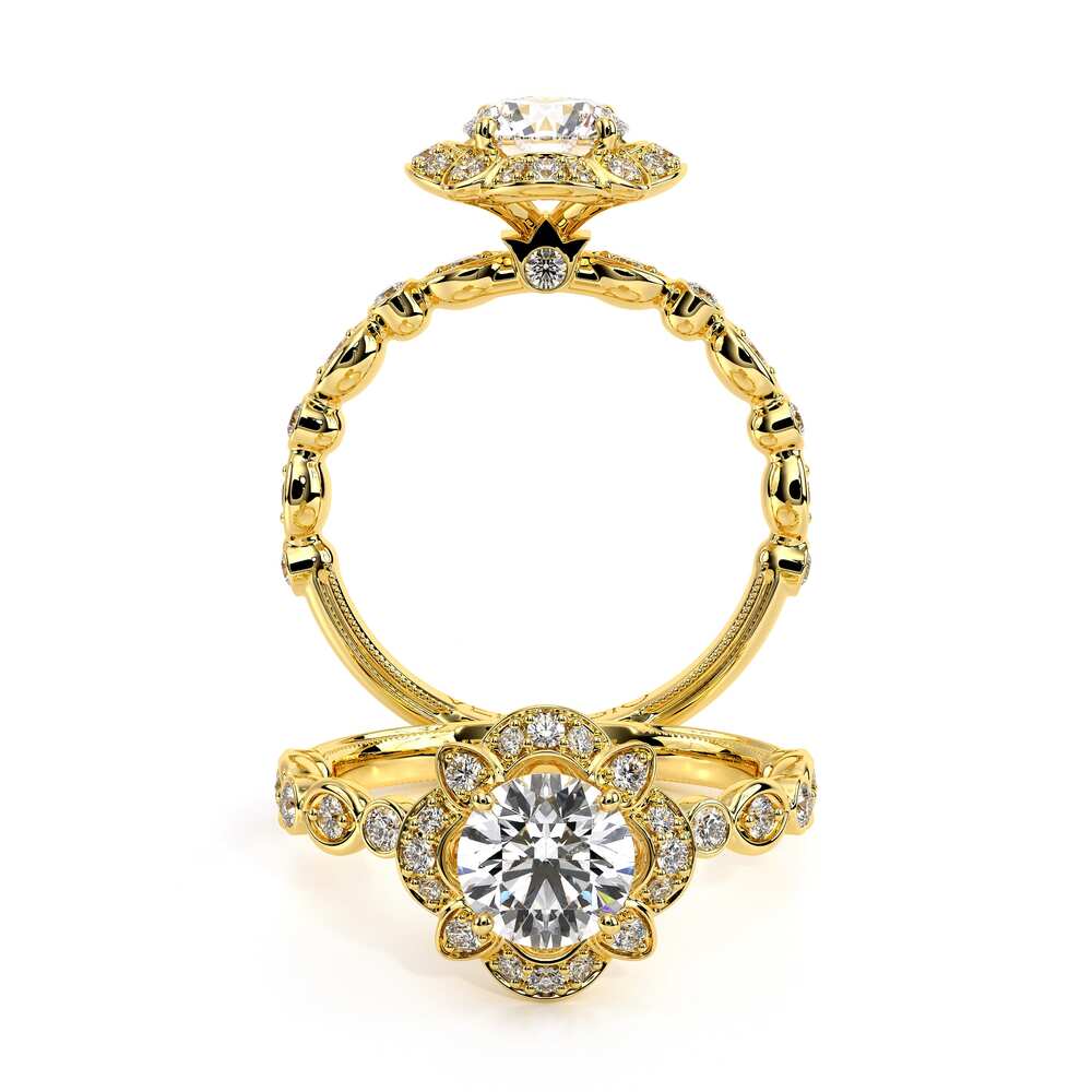 Renaissance-977r-18k Yellow Gold Round
