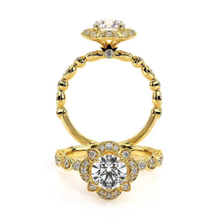 Renaissance-977r-18k Yellow Gold Round