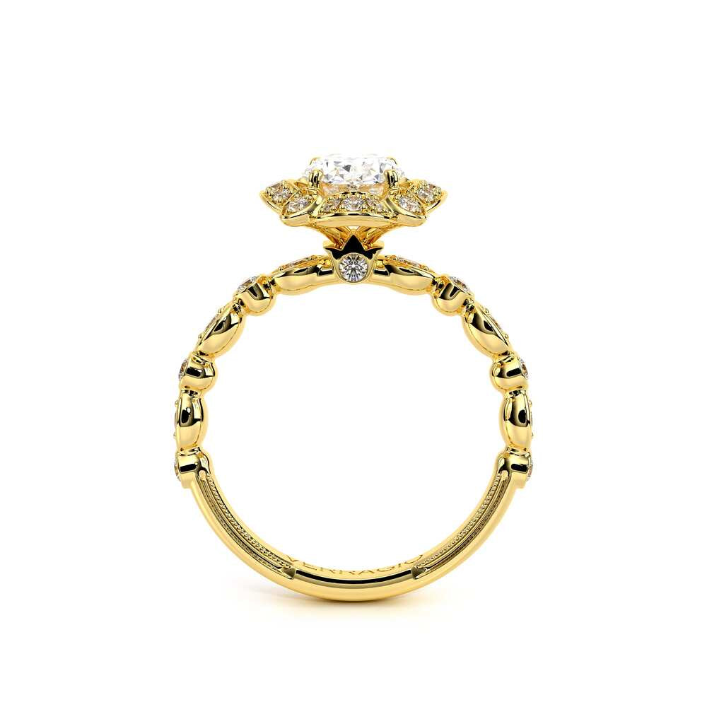Renaissance-977ov-18k Yellow Gold Oval