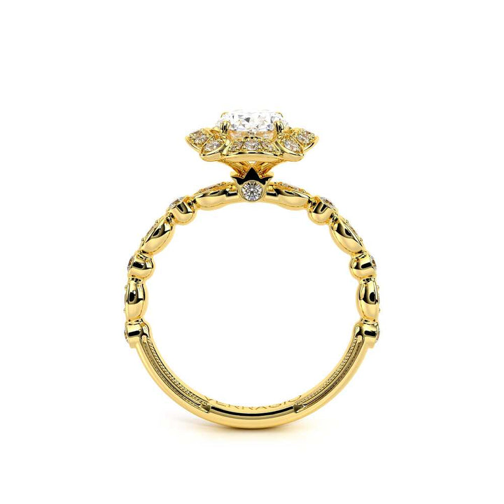 Renaissance-977ov-18k Yellow Gold Oval