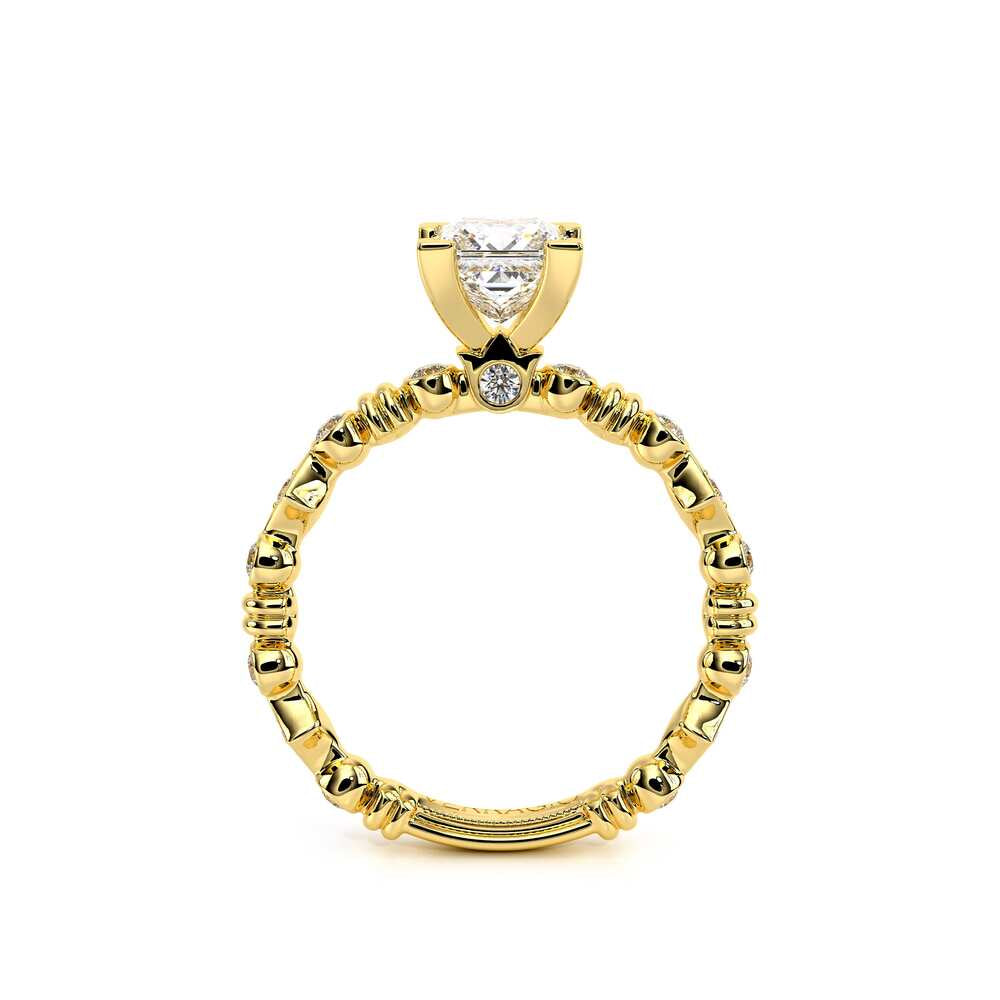 Renaissance-973-P-18k Yellow Gold Princess