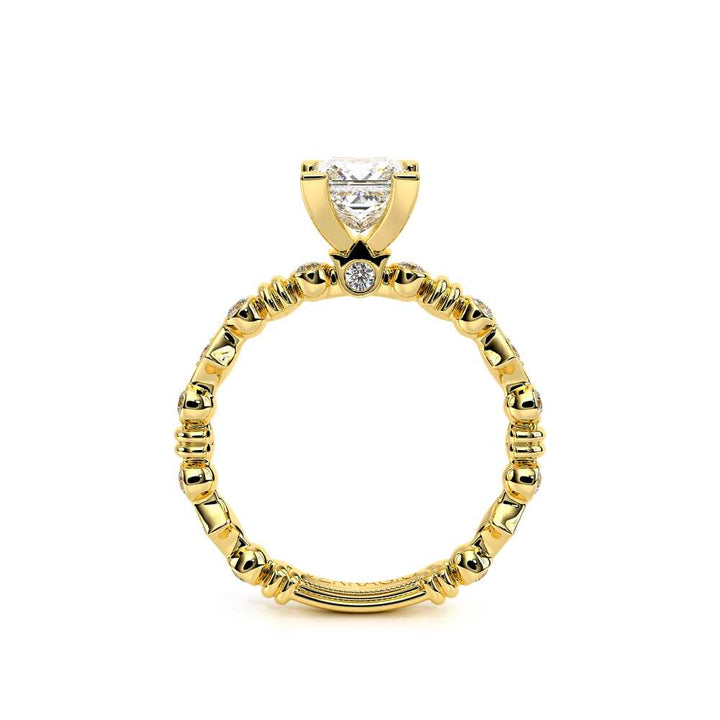 Renaissance-973-P-18k Yellow Gold Princess