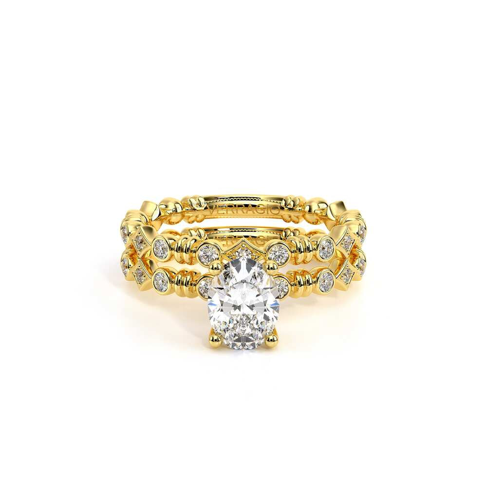 Renaissance-973-Ov-18k Yellow Gold Oval