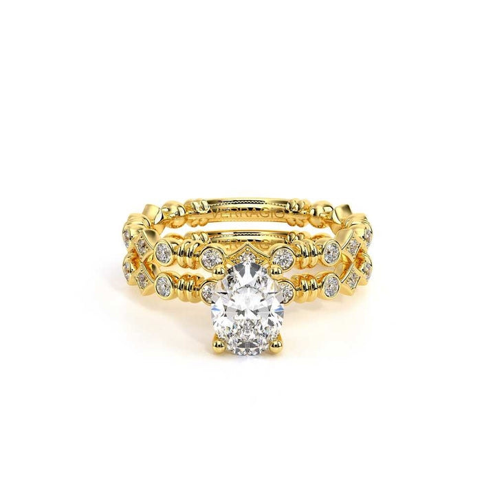 Renaissance-973-Ov-18k Yellow Gold Oval