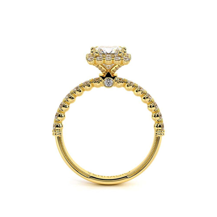 Renaissance-954P18-18K Yellow Gold Princess