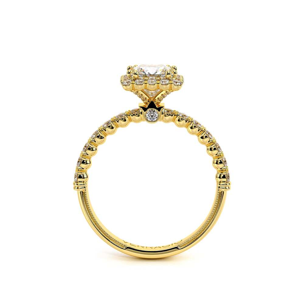 Renaissance-954P18-14K Yellow Gold Princess