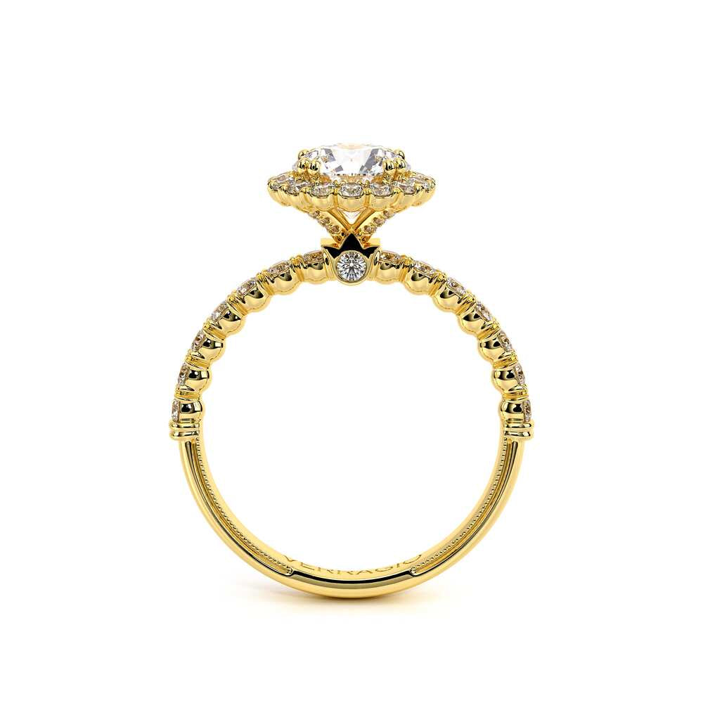 Renaissance-954R18-18K Yellow Gold Round