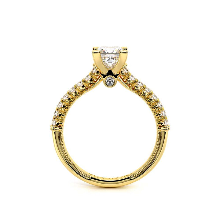 Renaissance-955P17-18K Yellow Gold Princess