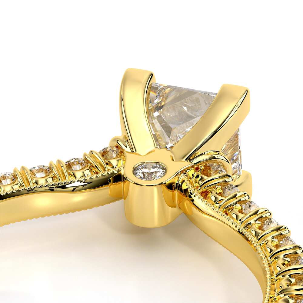 Renaissance-955P17-18K Yellow Gold Princess