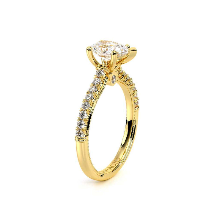 Renaissance-955PEAR17-14K Yellow Gold Pear
