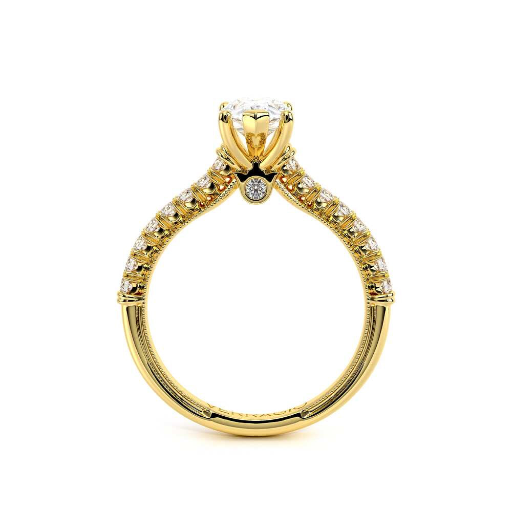 Renaissance-955PEAR17-18K Yellow Gold Pear