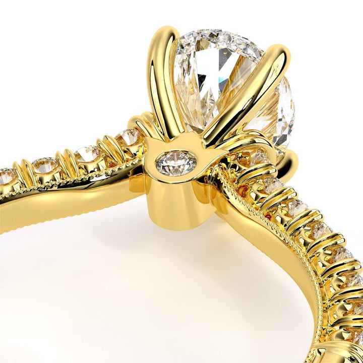 Renaissance-955PEAR17-18K Yellow Gold Pear