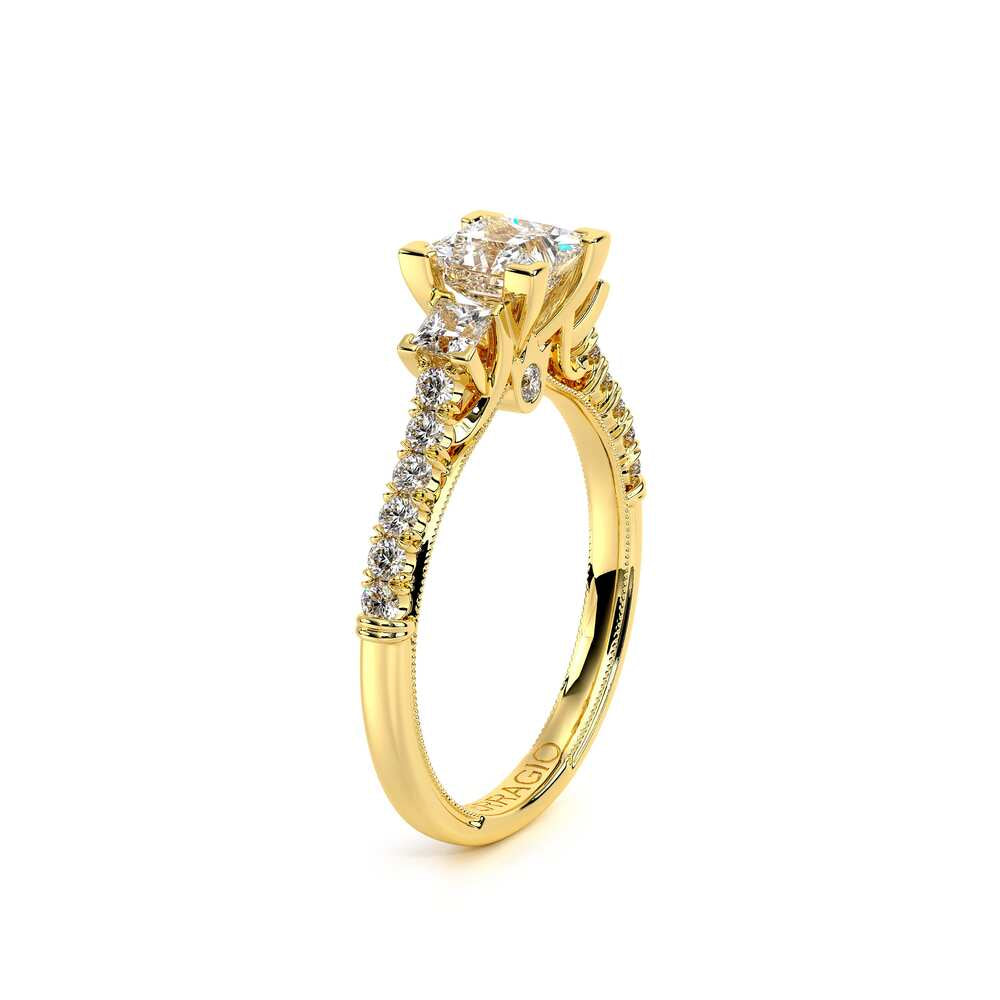 Renaissance-956P15-14K Yellow Gold Princess