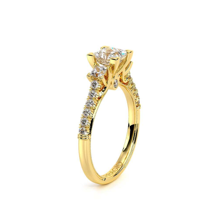 Renaissance-956P15-14K Yellow Gold Princess