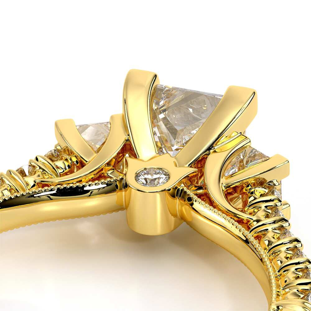 Renaissance-956P15-14K Yellow Gold Princess