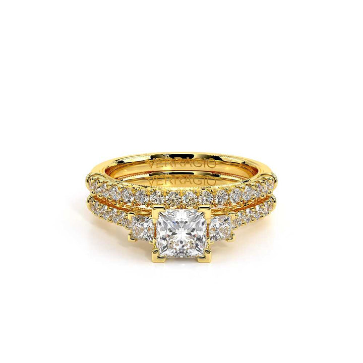 Renaissance-956P15-18K Yellow Gold Princess